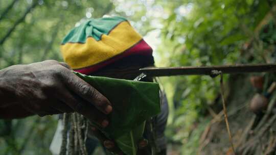 Rasta Man，饮用，淡水，浇注