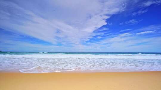 大海沙滩海浪