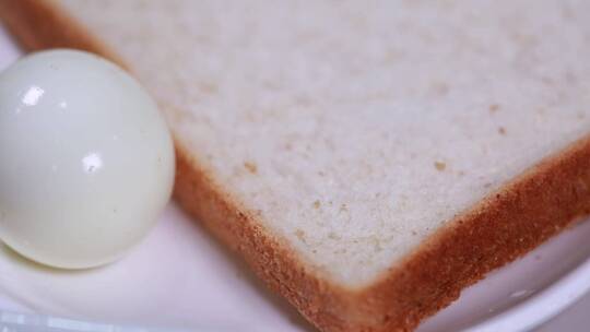【镜头合集】牛奶面包鸡蛋营养早餐