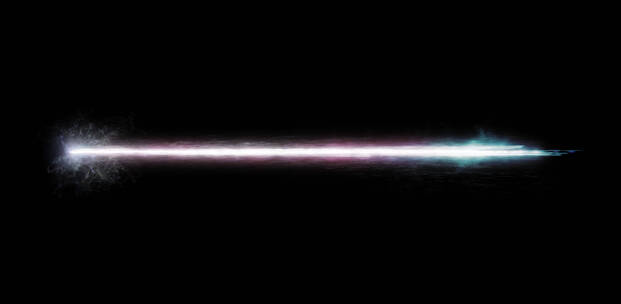 科幻电能闪电能量激光射线未来武器光线B
