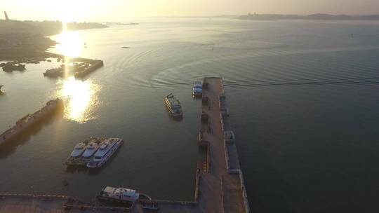 福建 莆田 湄洲岛 码头 海岛 海景