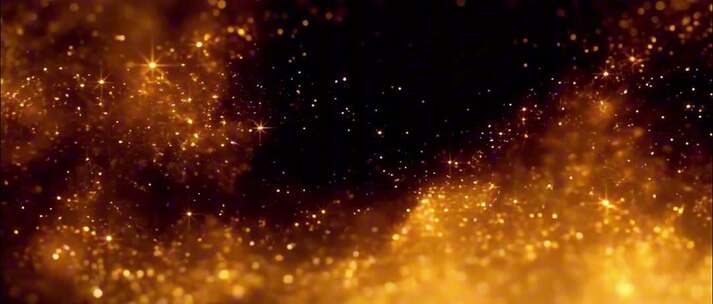 金色粒子舞台背景LED动态背景