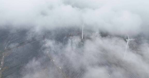 电网电力发电太阳能发电站能源风车风力