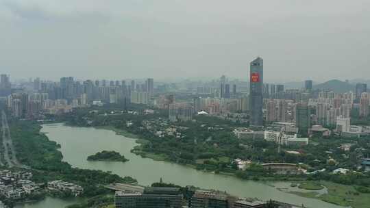 深圳欢乐海岸购物广场视频素材模板下载