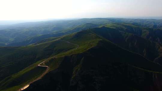 高山草原航拍