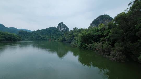 广西柳州山水风景龙潭公园