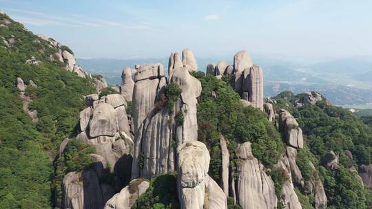 航拍福建宁德太姥山