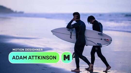 时尚新潮相册写真片场AE模板