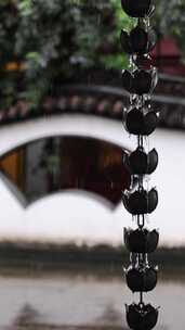 （竖版）杭州灵隐寺 雨天灵隐寺 寺庙