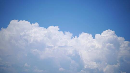 天空云延时小清新蓝天白云夏天云朵飘动云层