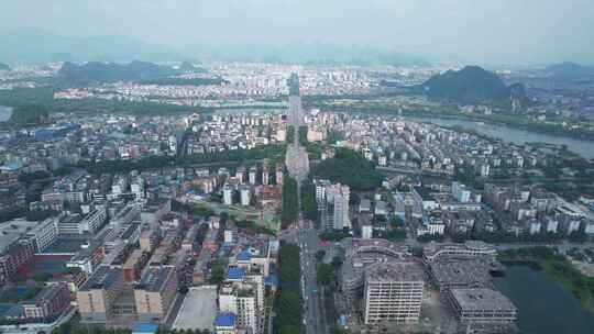 桂林象山区城市建筑