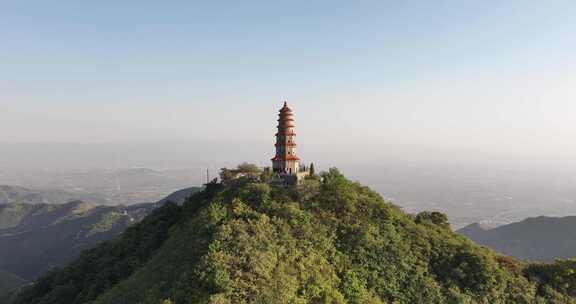 山西 临汾 襄汾 塔山 崇山宝塔