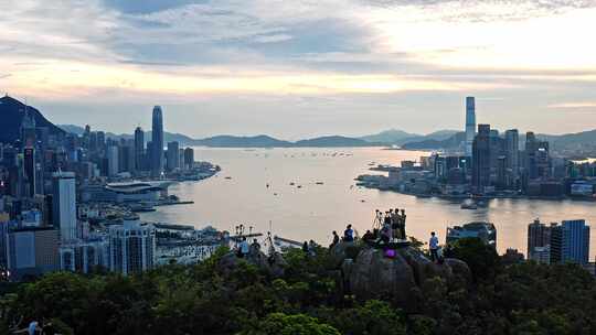 香港大全景航拍