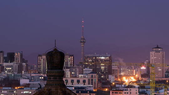 中央电视塔 日出延时 3-Z9 TV Tower