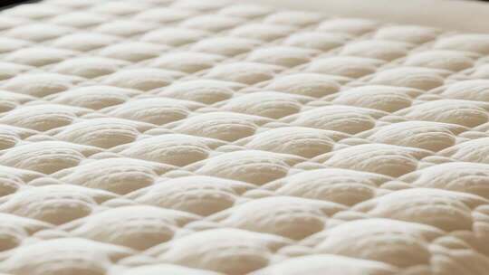 柔软床垫特写素材