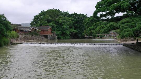 福建土楼云水谣怀远楼航拍漳州南靖土楼