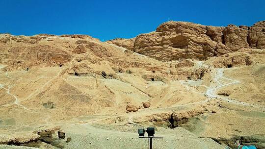 埃及山谷中的墓穴