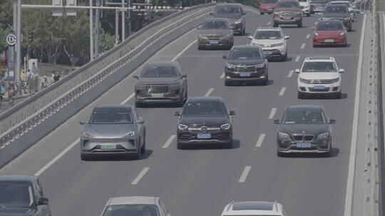 城市车流 城市出行 汽车行驶