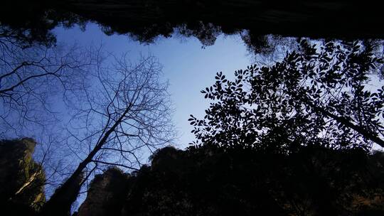 湖南张家界武陵源奇山峻岭山川视频素材模板下载