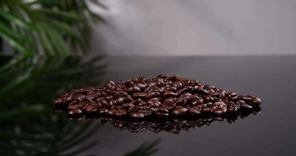 烤咖啡豆咖啡豆特写烤咖啡豆咖啡原料