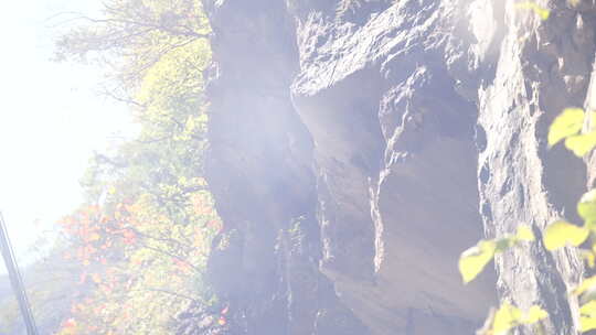 秦岭秋季风景