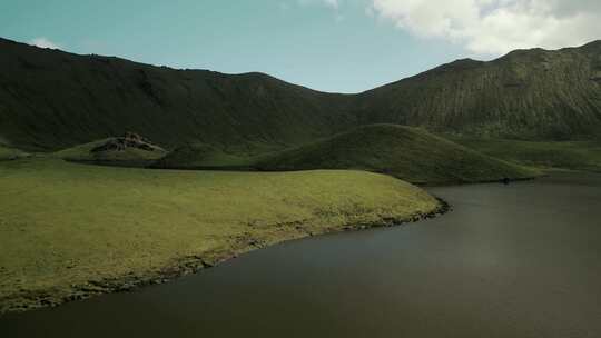 Corvo Island，亚速尔群岛，葡