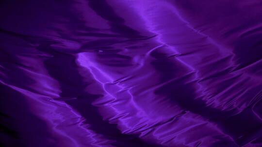 4k紫色丝绸飘动
