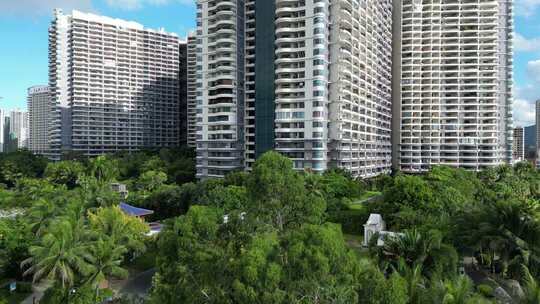 惠州市十里银滩海云天航拍