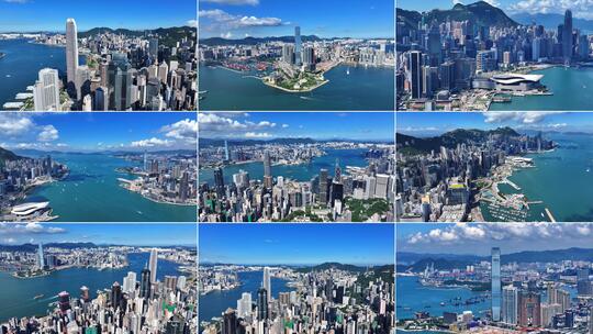 4K香港城市宣传片航拍合集高清在线视频素材下载