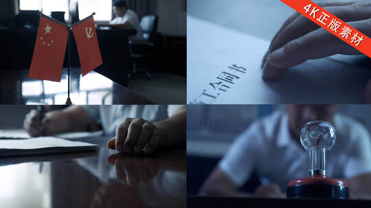 职务犯罪 踱步深思 虚假合同 密谋指使高清在线视频素材下载