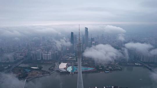 广州云海视频素材模板下载