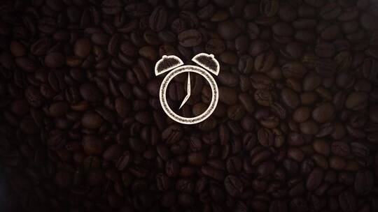 综艺有趣咖啡馆文本logo推广AE模板
