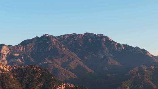 泰安泰山山顶风景