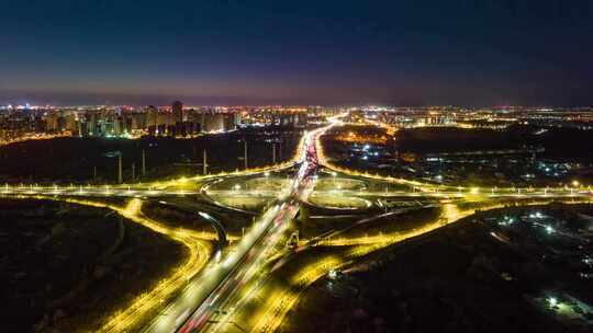 石家庄城市夜景