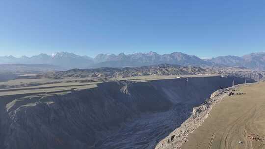 安集海大峡谷清晨航拍