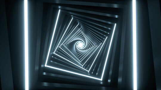 科技通道的前进三维立体