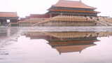 北京故宫太和殿雨后风景高清在线视频素材下载