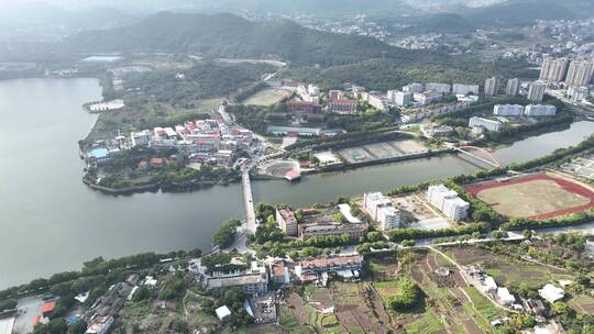 泉州仰恩大学航拍福建大学