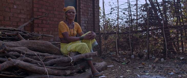 印度女人在农村