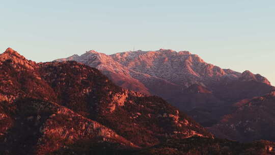 泰安泰山山顶风景