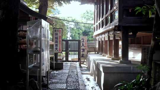 日本东京，日本神社，寺庙