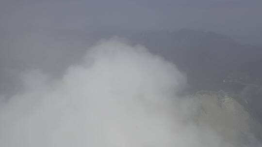 宝鸡太白山航拍