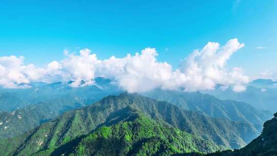 4K秦岭自然风景延时