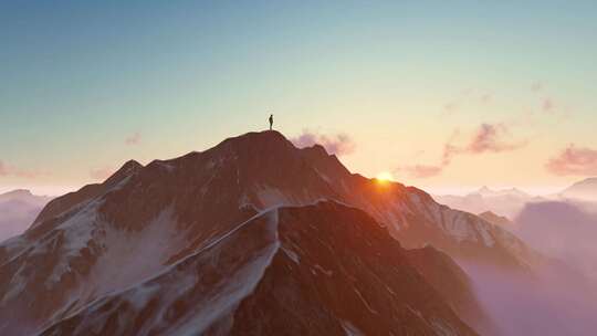 励志 攀登 展望未来