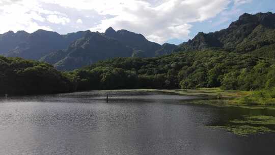 日本长野县，风景，山脉