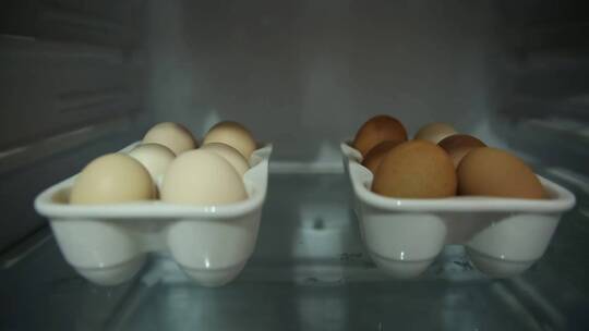 【镜头合集】冰箱里的鸡蛋