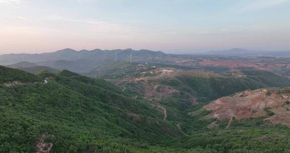 山川日出青山绿水山脉山河山峰大山云