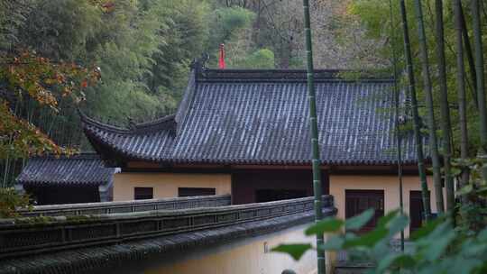 绍兴新昌大佛寺视频素材模板下载