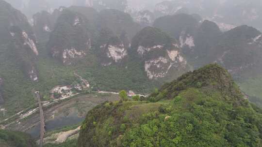 河池小三峡景区航拍