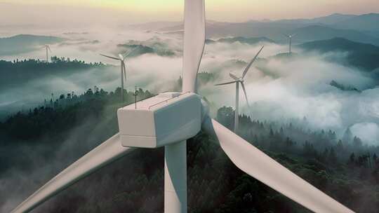风力发电 风车 新能源 清洁能源
